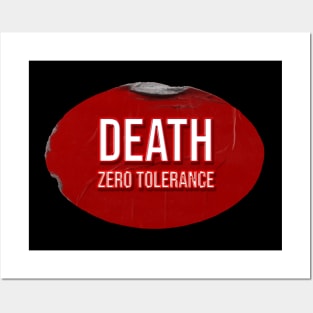 Zero Tolerance Posters and Art